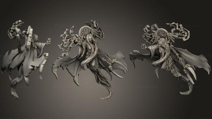 Figurines heroes, monsters and demons (Mar Yaga, STKM_2945) 3D models for cnc
